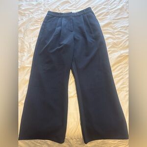 Abercrombie & Fitch Sloane Navy Pants 12 Short Curve Love